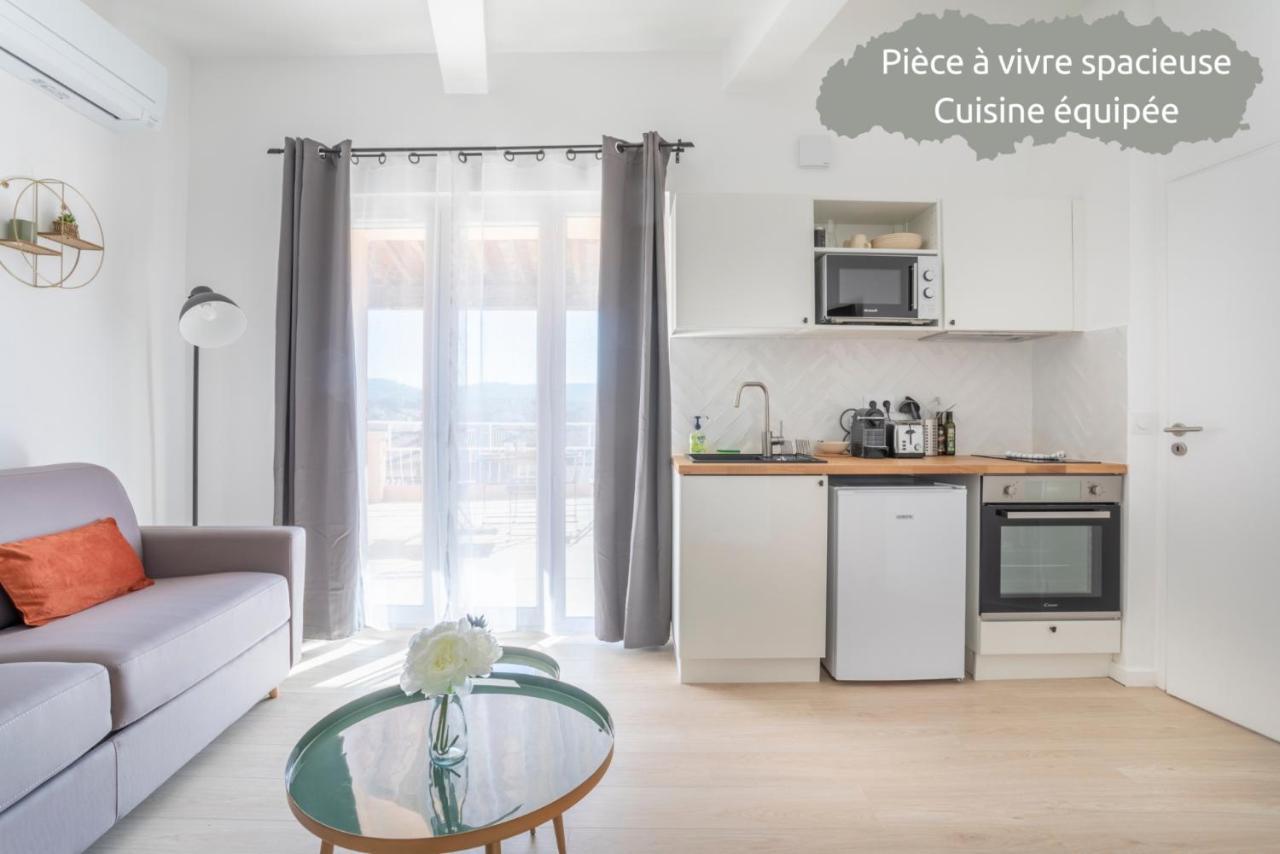 Mont Ventoux - Terrasse - Vue Degagee - Linge De Qualite - Fibre - Confort Гарданн Екстер'єр фото
